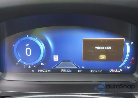 2020 Ford Explorer St from USA, damaged, VIN 1FM5K8GCXLGB82358